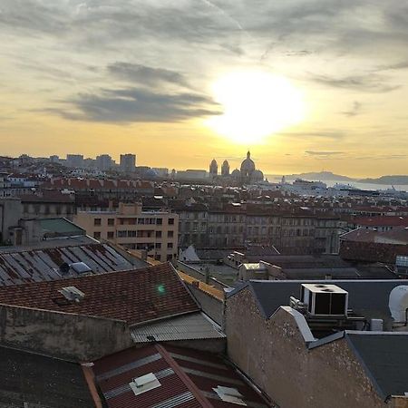 Vue Mer Et Et Notre Dame Centre Ville Avec Balcon Et Parking Marseille Eksteriør bilde