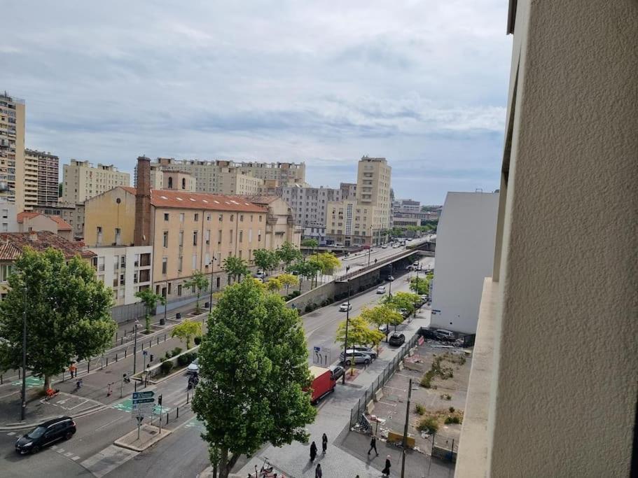 Vue Mer Et Et Notre Dame Centre Ville Avec Balcon Et Parking Marseille Eksteriør bilde